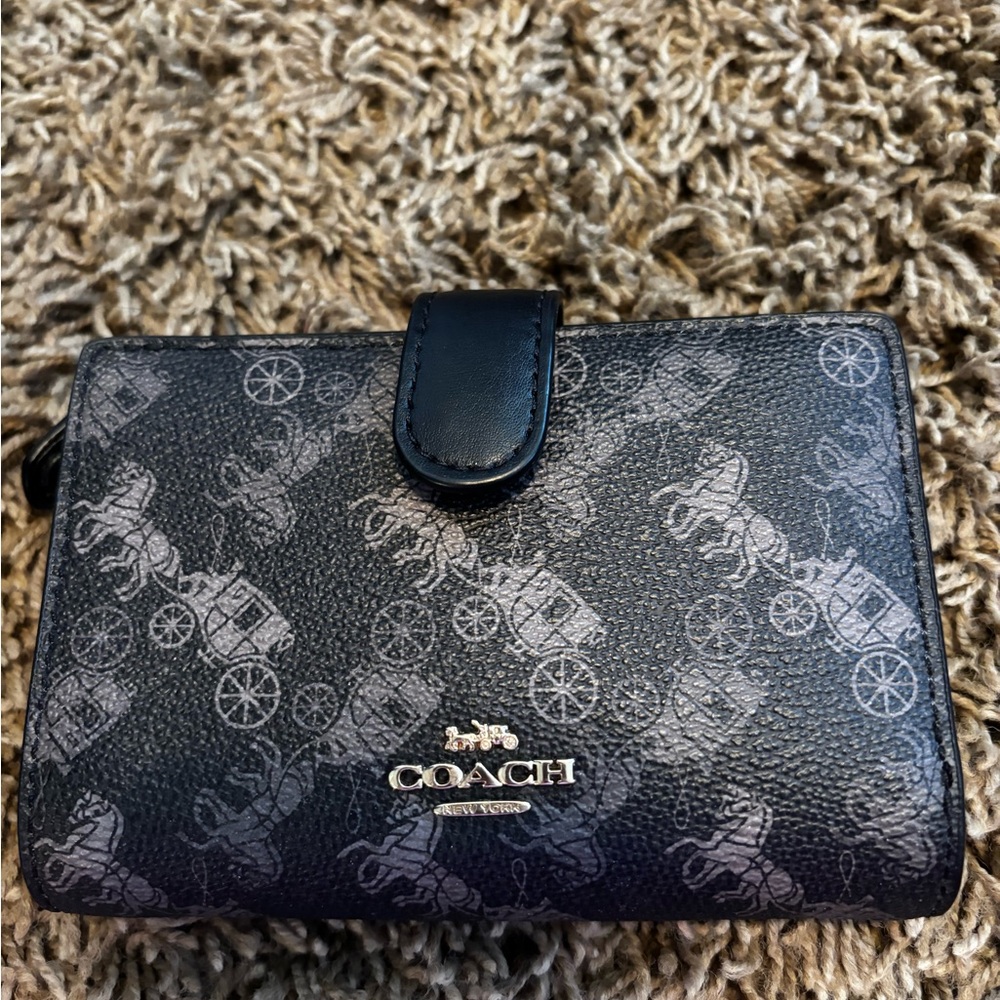 Coach Black Wallet